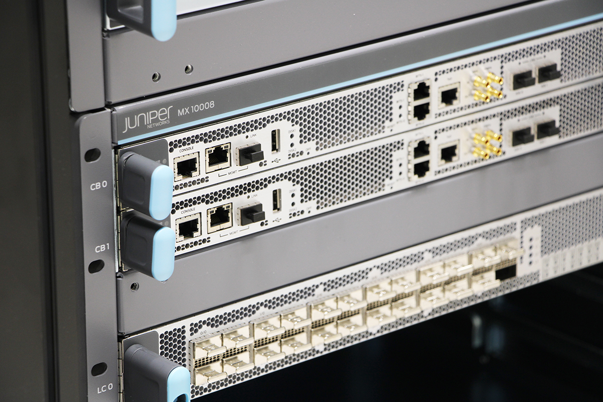 Nieuwe Juniper core routers bij Smartdc